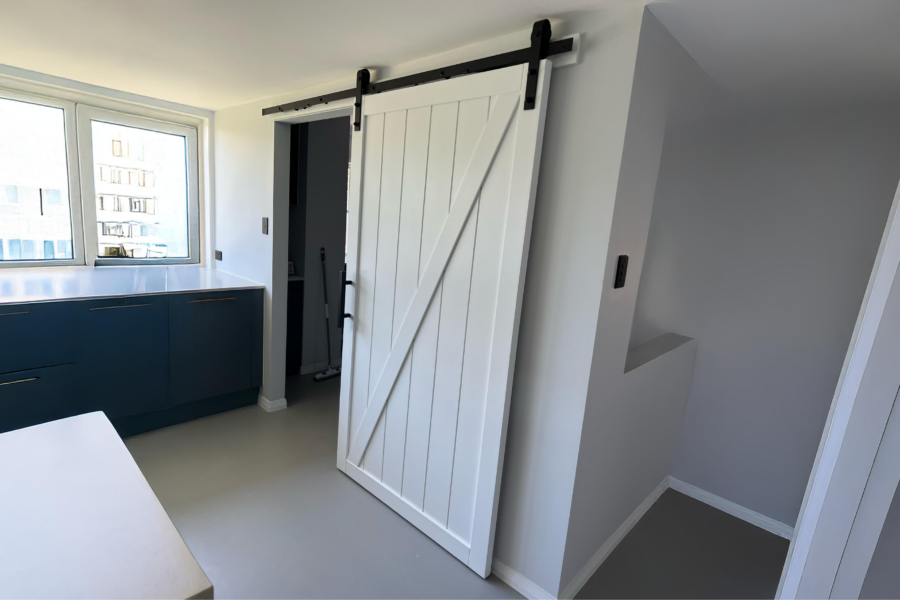 Diagonal Brace Barn Door