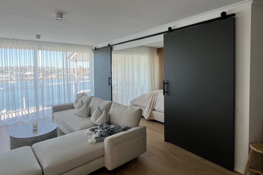 Flat Panel Barn Door