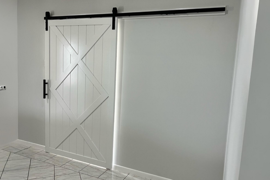 Double X Barn Door