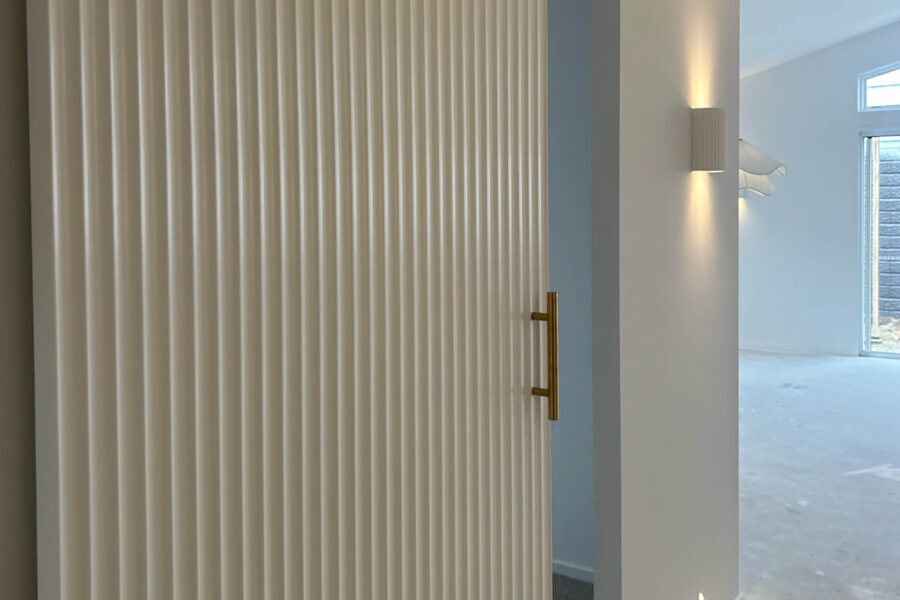 Scallop Style Barn Door