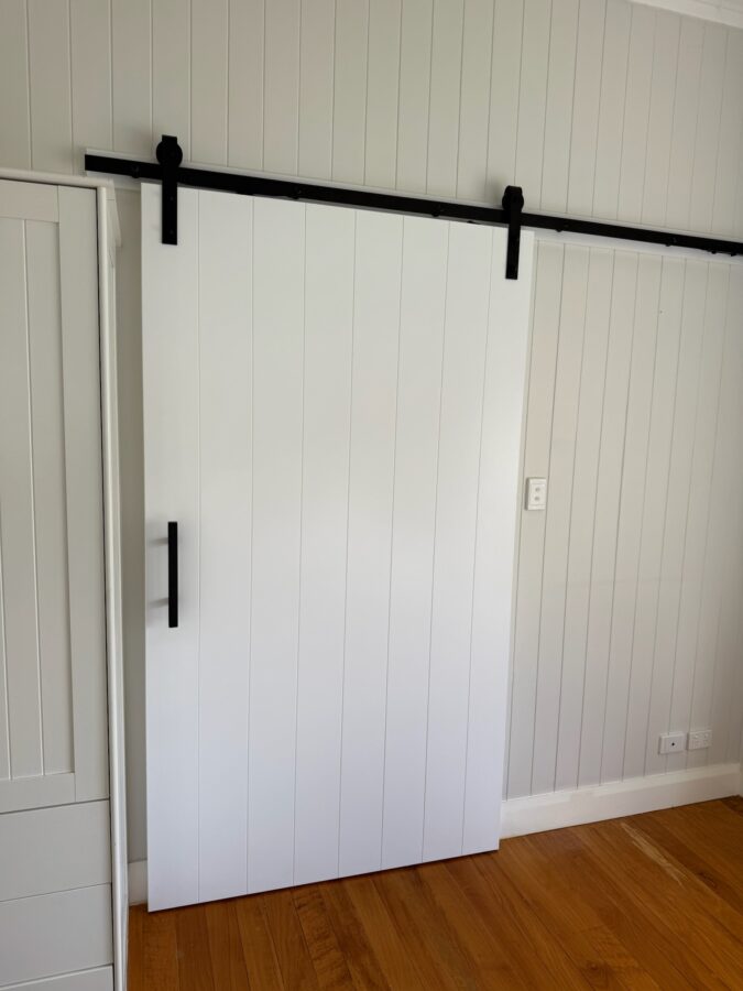 2150x1040 Flat VJ Style Barn Door PRIMED - FINAL SALE